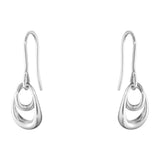 Georg Jensen Offspring Sterling Silver Drop Earrings