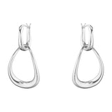 Georg Jensen Offspring Sterling Silver Drop Earrings