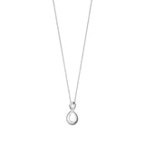 Georg Jensen Infinity Sterling Silver Pendant and Chain