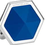 Montblanc Sartorial Stainless Steel Blue Agate Cufflinks