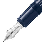 Montblanc Meisterstück The Origin Collection Doué Blue Precious Resin Fountain Pen (Medium Nib)