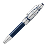 Montblanc Meisterstück The Origin Collection Doué Blue Precious Resin Fountain Pen (Medium Nib)