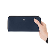 Montblanc Sartorial Ink Blue Leather Phone Case