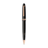 Montblanc Meisterstück LeGrand Rose Gold Coated Black Precious Resin Rollerball Pen