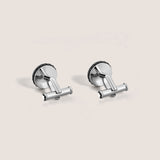Montblanc Great Characters Homage to Queen Stainless Steel Black Cufflinks