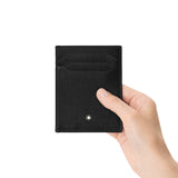 Montblanc Meisterstück Black Leather Four Credit Card Wallet