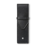 Montblanc Meisterstück Black Leather Two Pen Pouch