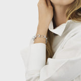 Georg Jensen Offspring Sterling Silver Link Bracelet