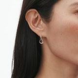 Georg Jensen Mercy Sterling Silver Small Drop Earrings