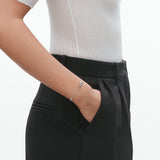 Georg Jensen Moonlight Grapes Sterling Silver Chain Link Bracelet