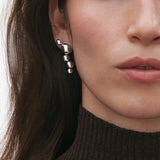 Georg Jensen Moonlight Grapes Sterling Silver Drop Earrings