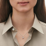 Georg Jensen Reflect Sterling Silver Mini Pendant and Chain