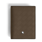 Montblanc Extreme 3.0 Chestnut Leather Four Credit Card Wallet