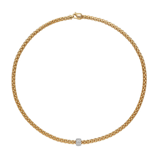 Fope Solo 18ct Yellow Gold Necklace
