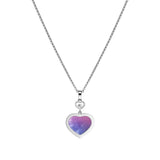 Chopard Happy Hearts 18ct White Gold Mother of Pearl and Diamond Pendant and Chain