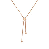 Chopard Happy Hearts 18ct Rose Gold White Mother of Pearl and Diamond Necklace