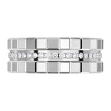 Chopard Ice Cube 18ct White Gold Diamond Ring