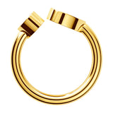 Chopard Happy Hearts Golden Hearts 18ct Yellow Gold Diamond Ring
