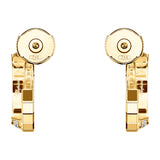 Chopard Ice Cube 18ct Yellow Gold Diamond Earrings