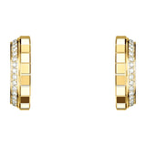 Chopard Ice Cube 18ct Yellow Gold Diamond Earrings