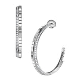 Chopard Ice Cube 18ct White Gold Diamond Hoop Earrings