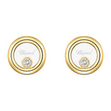 Chopard Happy Diamonds Icons 18ct Yellow Gold Circular Stud