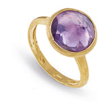 Marco Bicego Jaipur 18ct Yellow Gold Amethyst Ring