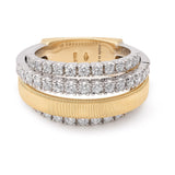 Marco Bicego Masai 18ct White and Yellow Gold Diamond Ring