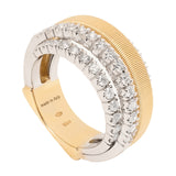 Marco Bicego Masai 18ct White and Yellow Gold Diamond Ring