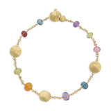Marco Bicego Africa 18ct Yellow Gold Mixed Gemstone Bracelet