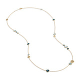 Marco Bicego Jaipur 18ct Yellow Gold Mixed Gemstone Necklace