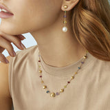 Marco Bicego Africa 18ct Yellow Gold Mixed Gemstone Necklace