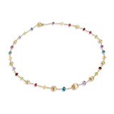 Marco Bicego Africa 18ct Yellow Gold Mixed Gemstone Necklace