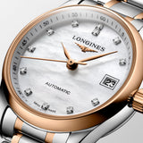 Longines Master Collection 18ct Rose Gold and Steel