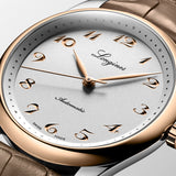 Longines Master Collection Steel and Rose Gold Capped