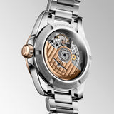 Longines Conquest Steel and Rose Gold Capped