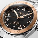 Longines Spirit Zulu Time 1925 Steel and Rose Gold Capped