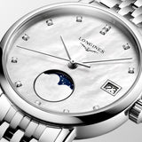 Longines Elegant Moonphase Steel
