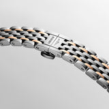 Longines Elegant Moonphase Steel and Rose Gold Capped