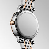 Longines Elegant Moonphase Steel and Rose Gold Capped