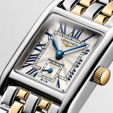 Longines Mini DolceVita Steel and Yellow Gold Capped