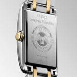 Longines DolceVita Steel and Yellow Gold