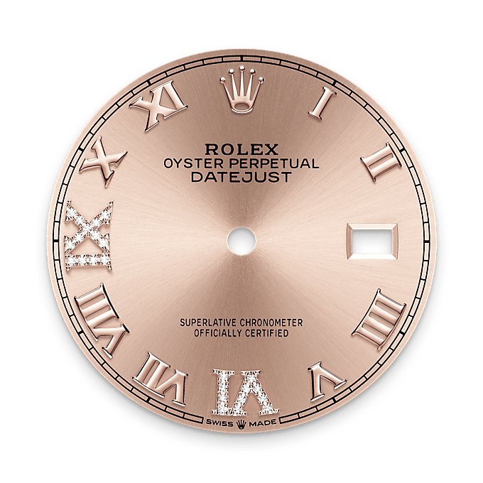 Rosé-colour dial