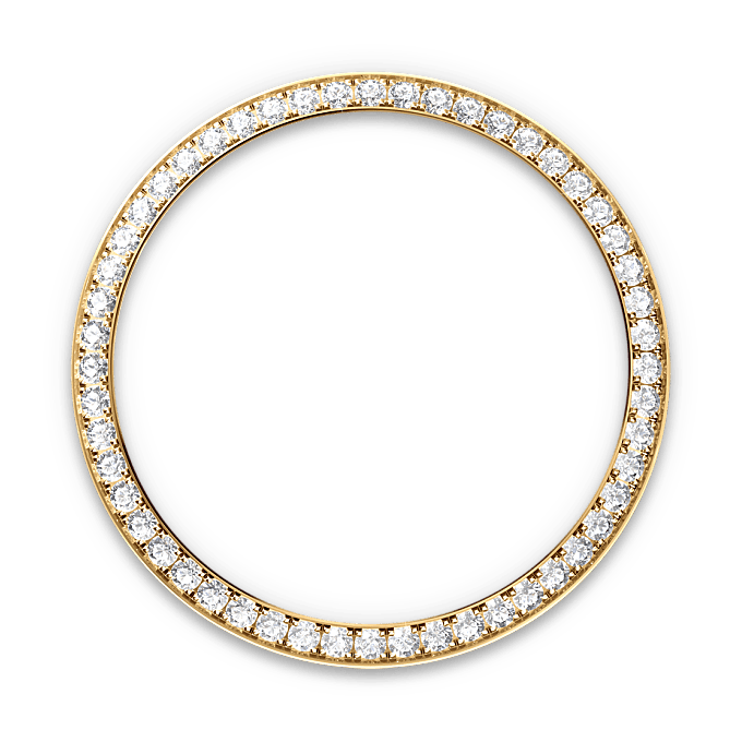 Diamond-set bezel