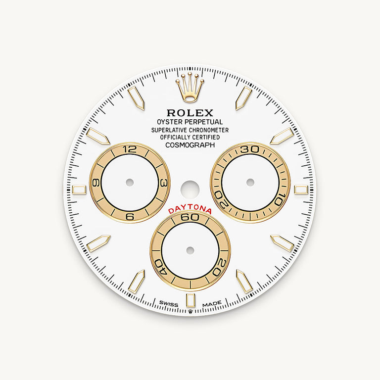 White dial