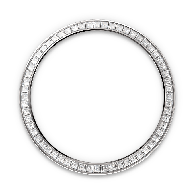 Diamond-set bezel