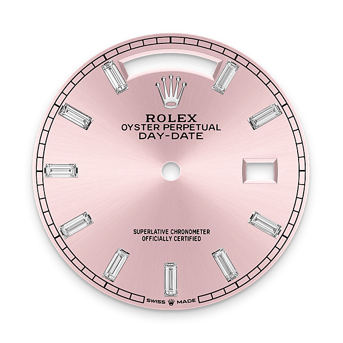 Pink dial