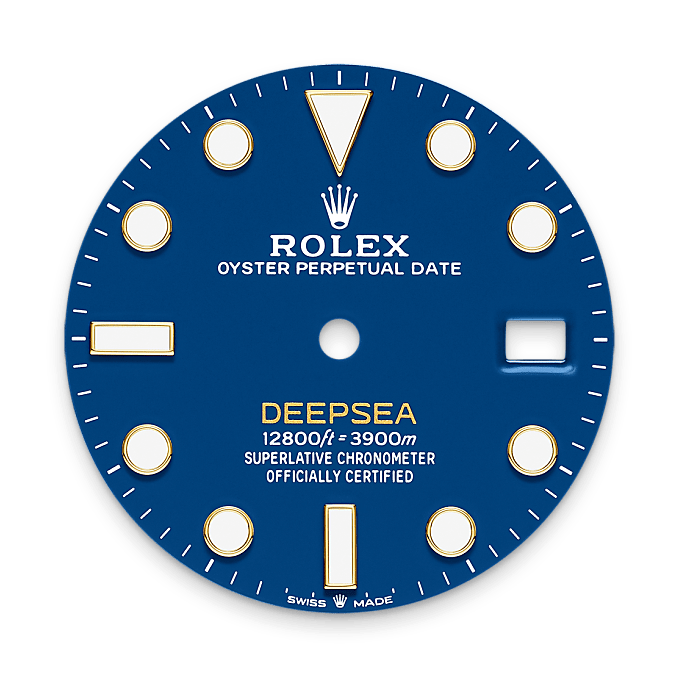 Blue dial