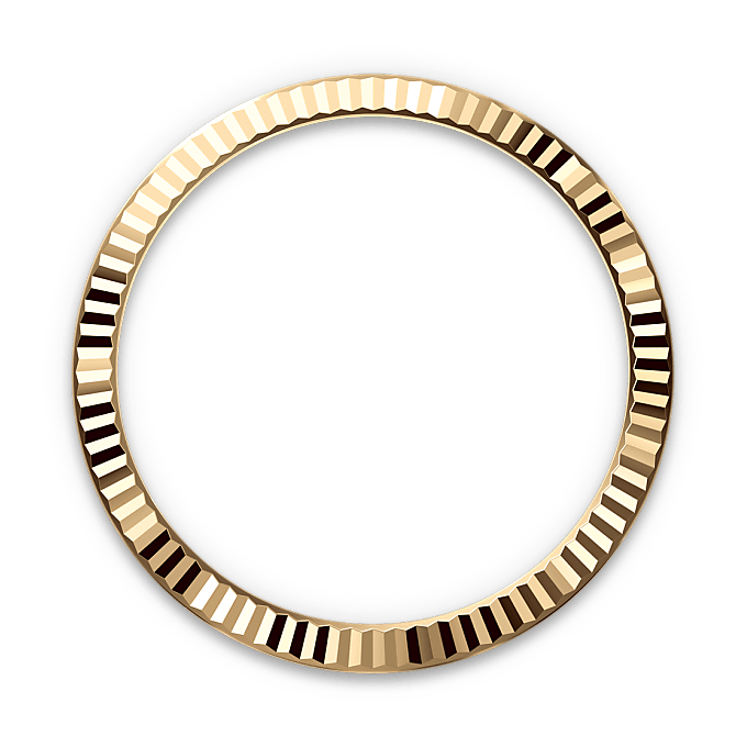 Fluted bezel