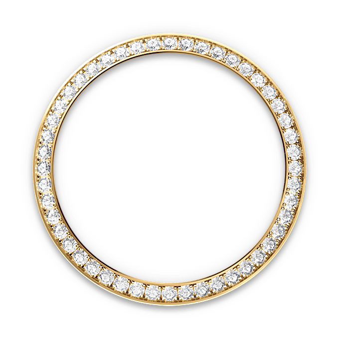 Diamond-set bezel